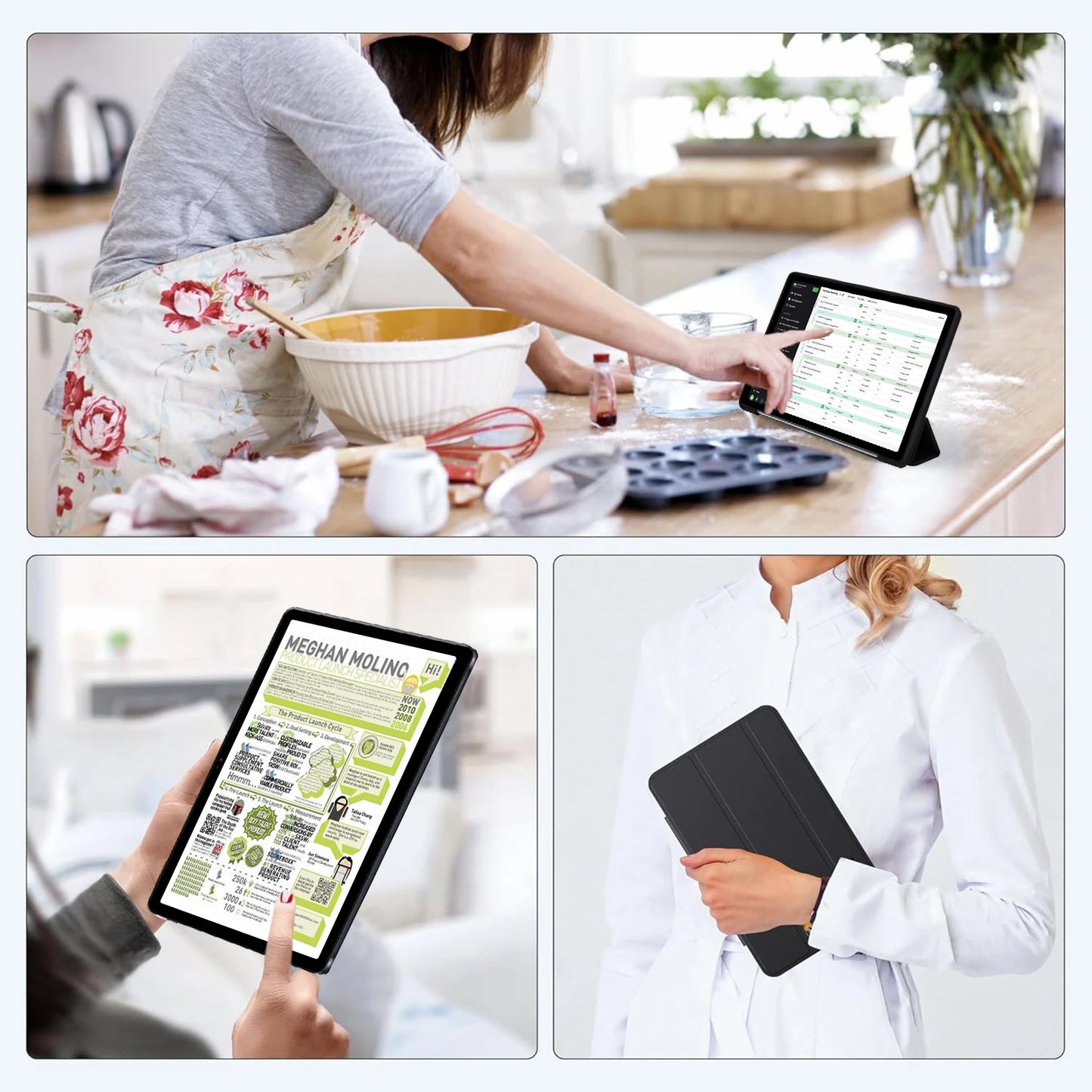 A7L 10.1 Inch Android 14 Tablet 14GB RAM 64GB ROM