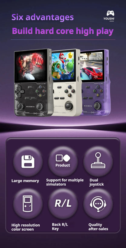 Hot Sale K36 64G Built in 16000+ Games, portable Retro Game Console Pocket Video Player