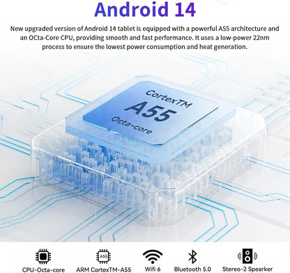 C108 Android Tablet 10.1 Inch Tablets Octa-Core 10GB RAM 128GB ROM