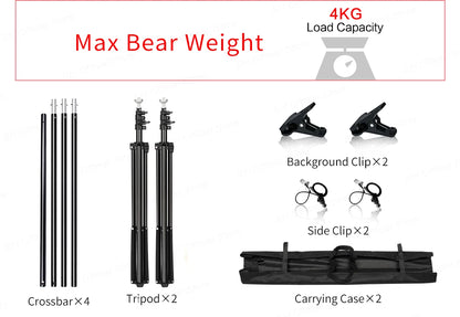 Photography Photo Studio Softbox Lighting Kit