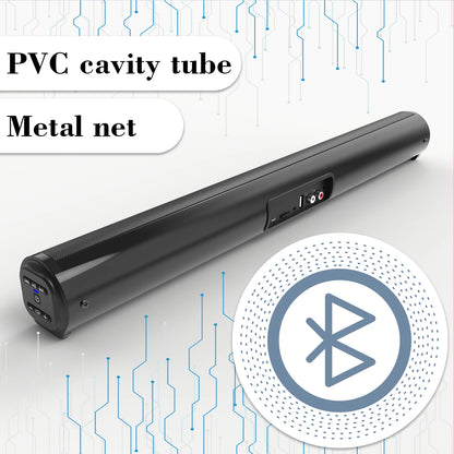 2024 Soundbar Sound Wireless Bluetooth Car Computer Speaker Stereo Tv Home Theater Sombar For 3.5mm Output PC