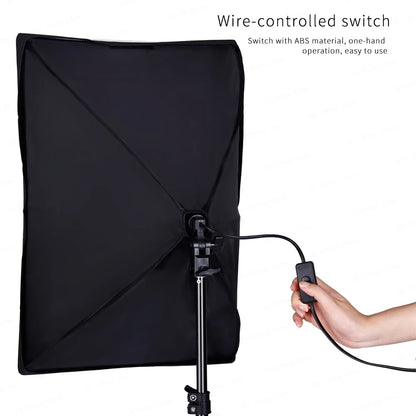 Photography Photo Studio Softbox Lighting Kit