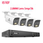 ANNKE 4K Ultra HD POE Video Surveillance System 8CH H.265+ NVR With 4K Security Cameras CCTV Kit Audio Recording 8MP Ip camera