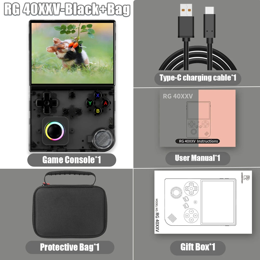 ANBERNIC RG 40XXV 64 Bit Linux Retro Handheld Game Console