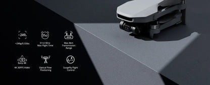 Used Potensic ATOM SE Single Axis Gimbal GPS Drone 4K Camera Lightweight Foldable FPV Transmission