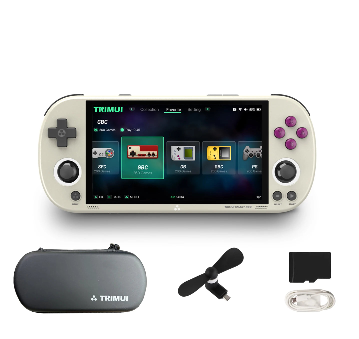 TRIMUI Smart Pro Retro Handheld Game Console 30,000+ Games,