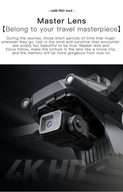 L600 PRO MAX GPS Drone Professional 4K