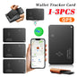 Wallet Tracker Card Bluetooth-Compatible Find My App GPS Locator Thin Item Finder