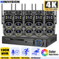 Smart 4K 8MP Wireless Dual Lens PTZ WiFi IP Home Security Camera System 10CH POE NVR H.265 Video Surveillance Set CCTV Kit ICsee