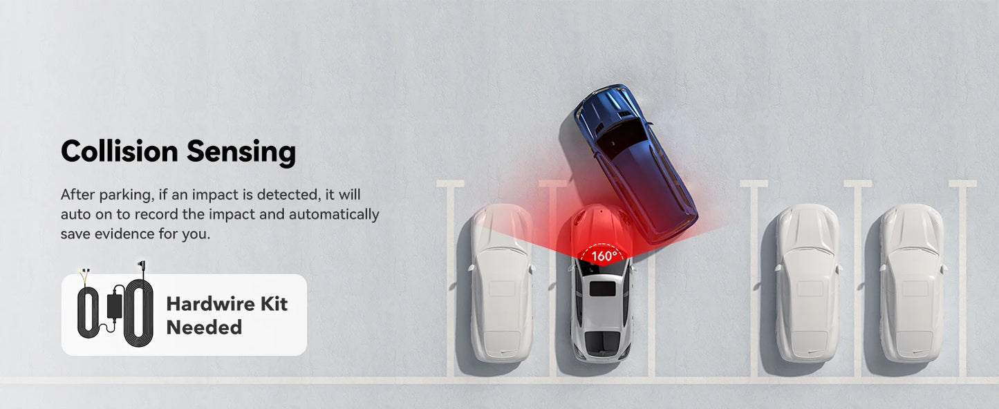 REDTIGER F8  4K+1080P 5.8G WiFi Dash Cam