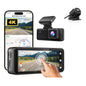 REDTIGER F8  4K+1080P 5.8G WiFi Dash Cam