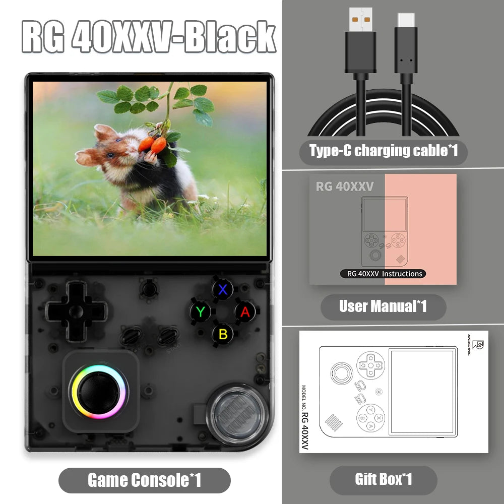 ANBERNIC RG 40XXV 64 Bit Linux Retro Handheld Game Console