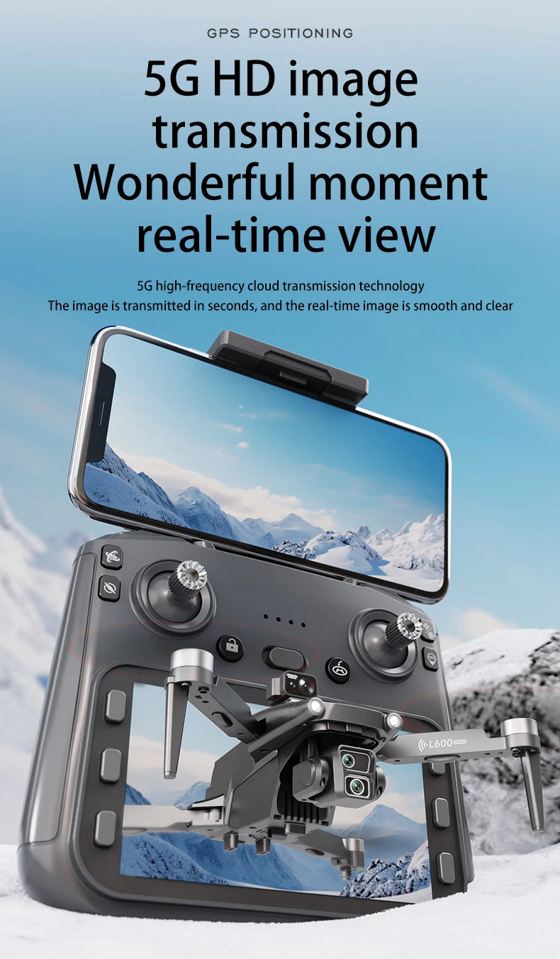 L600-1 Pro MAX GPS 4K Professional  Rc Quadcopter Drone