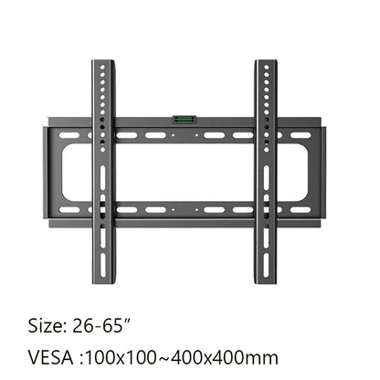 26-65inch TV Wall Mount Bracket Universal TV Mount Monitor Holder Adjustable Low Profile Flat TV Wall Mount for LCD LED Monitor