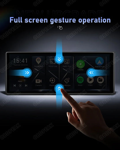 11.3" Android 14 Dash Cam Wireless CarPlay Android