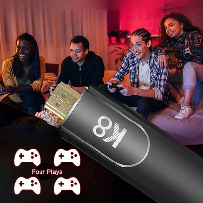 4K HD K8 Gamepad 64G Retro Video Game Console 40000+ Game