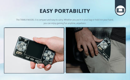 TRIMUI Model S Handheld Game Console 15000plus Classical Games Retro Game Console