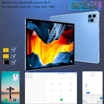 10.1 Inch Android 13 Tablet with Octa Core 4GB RAM 64GB ROM