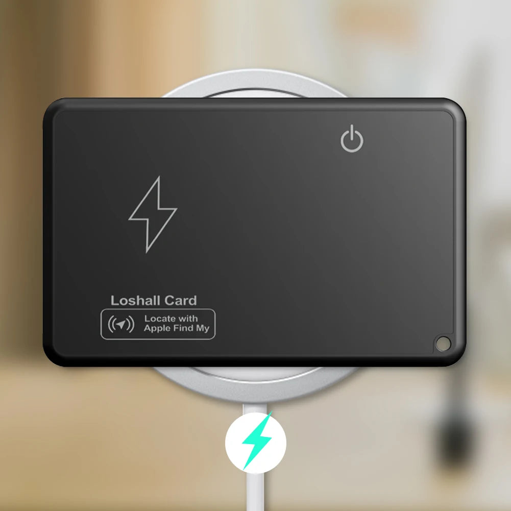 Wallet Tracker Card Bluetooth-Compatible Find My App GPS Locator Thin Item Finder
