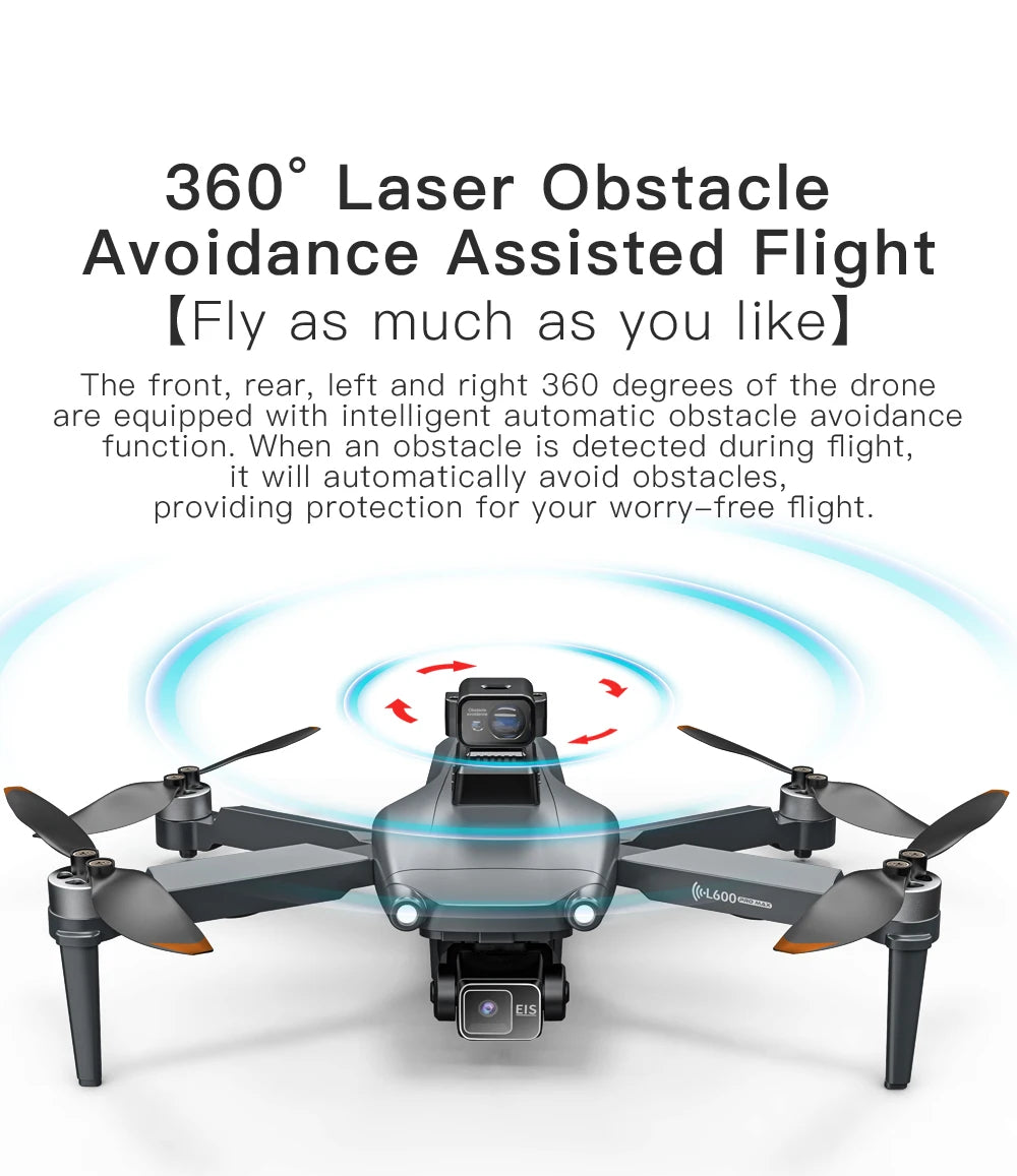 L600 PRO MAX GPS Drone Professional 4K