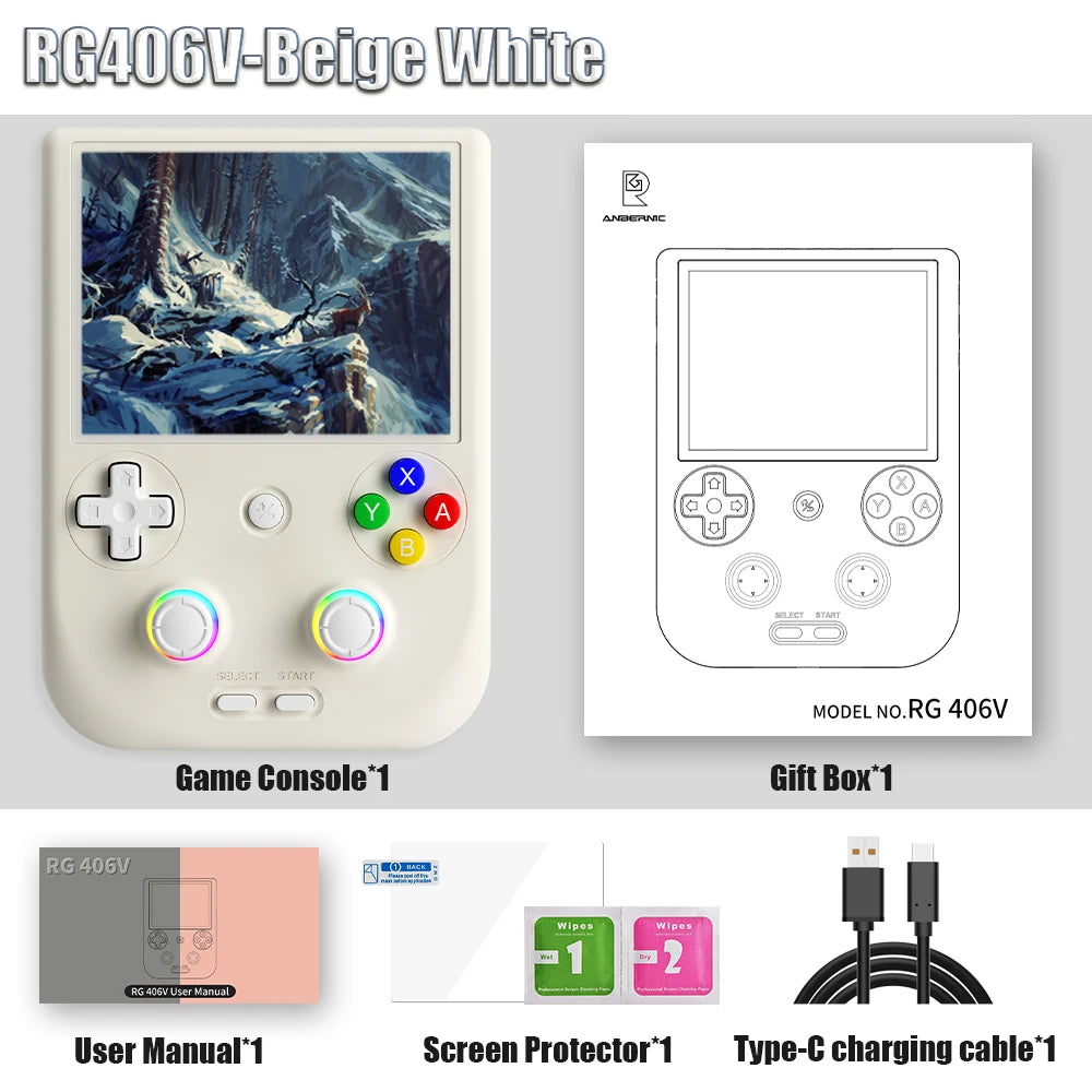ANBERNIC RG406V Handheld Game Console