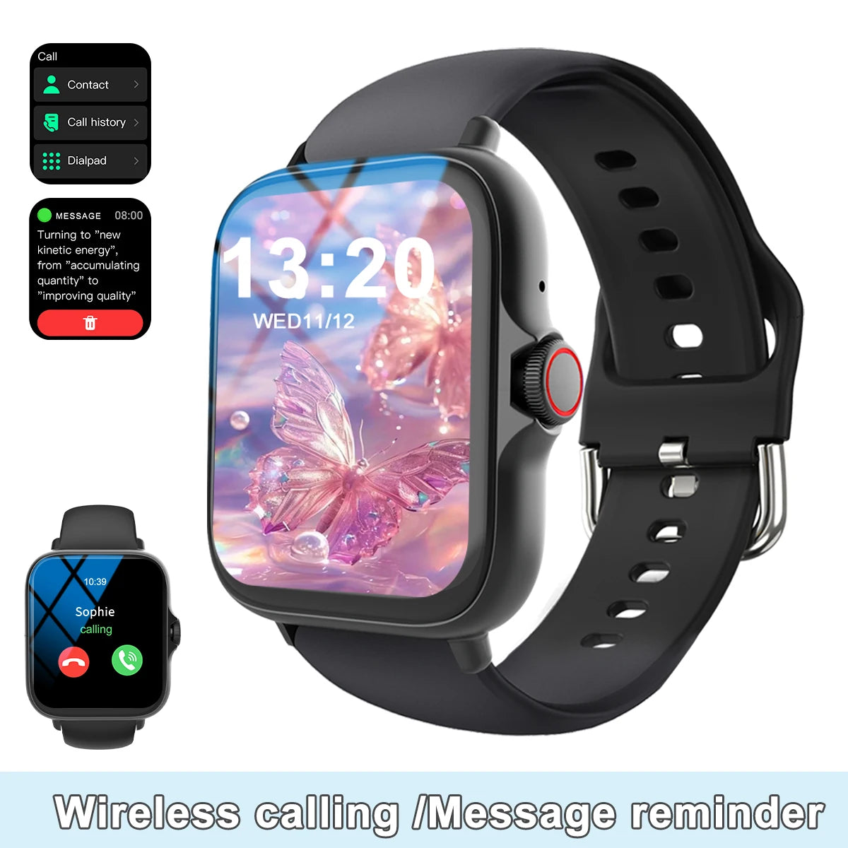 Smart watch  compatible with iPhone/android