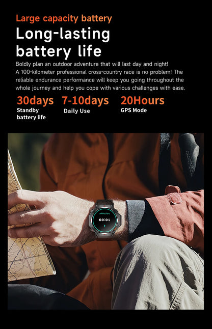 Military Smart Watch T-Rex 3