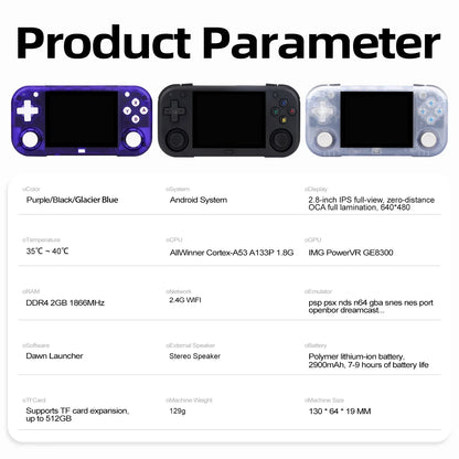 AMPOWN Mini Zero 28 Handheld Game Console