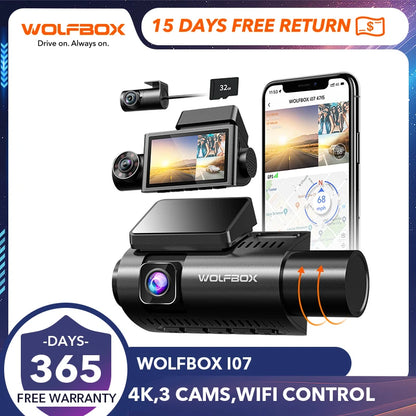 WOLFBOX I07 Dash  Cam