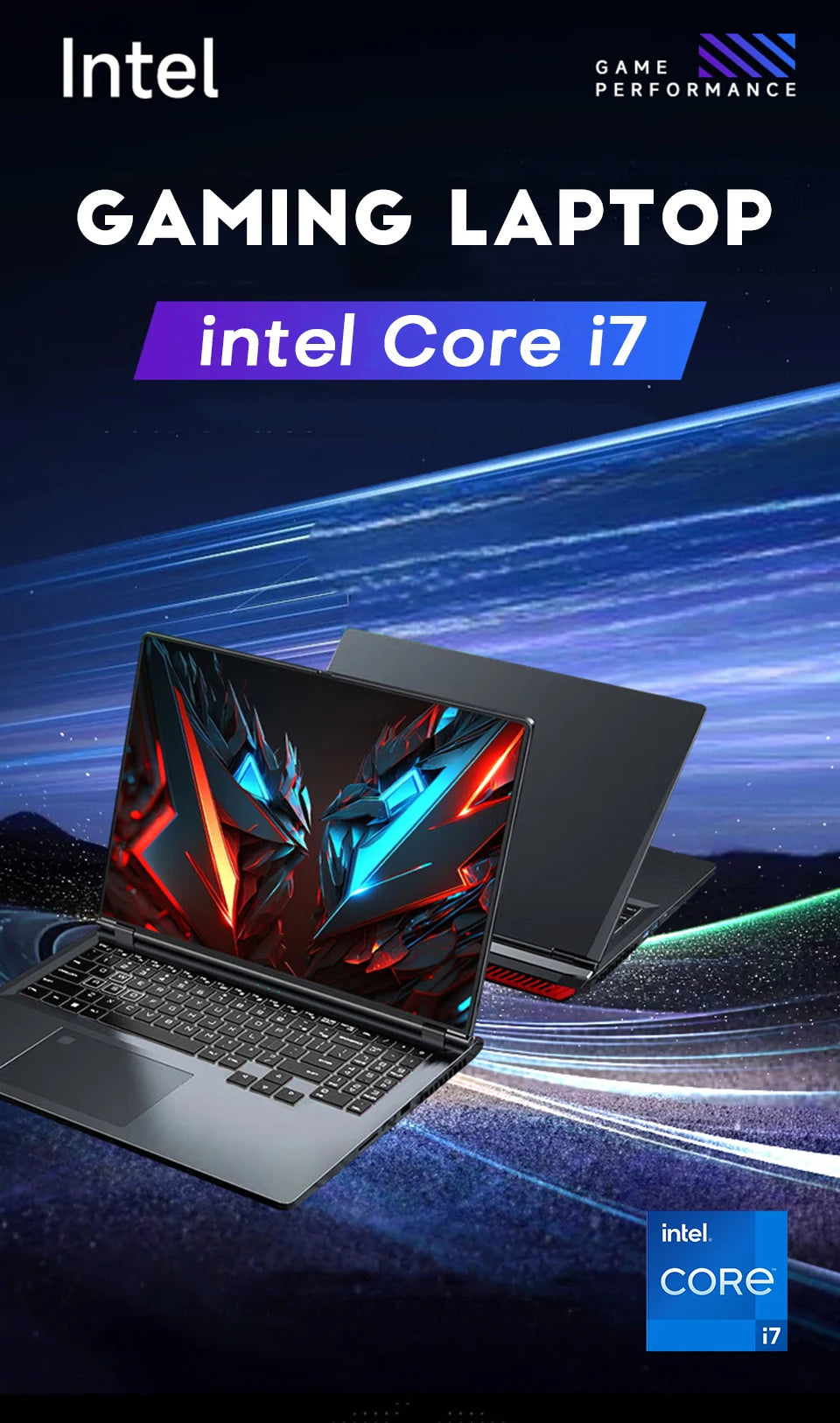 Xiaman 16" Gaming Laptop i1060 Notebook PC 16GB DDR4 1TB SSD Windows 11 Pro Laptop Gamer