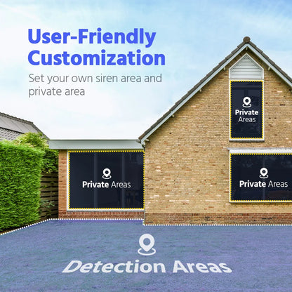Annke H.265+ 3K Smart Dual Light POE Camera System 2.8MM Len Human Vehicle Detection IP67 Security Protection Video Surveillance