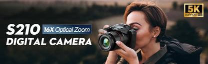 NBD 5K Digital Cameras For Photography, 64MP Vlogging Camera