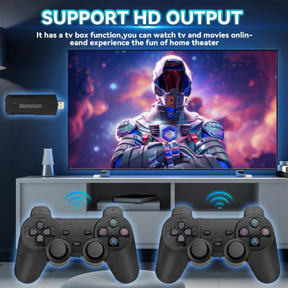 2025 New Retro Game Console, Nostalgia Gaming Stick, Classic Video Games  20,000+ Games