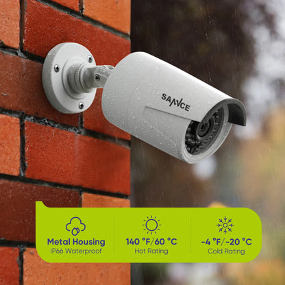 SANNCE 5MP Ultra HD POE Video Surveillance System Set 16CH NVR Recorder With 16PCS Ip camera 5MP Security System CCTV Kit