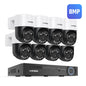 H.view 8CH 4K 5MP 8MP CCTV Security Camera System PTZ Home Video Surveillance Kit Outdoor IP Camera Humanoid Detection