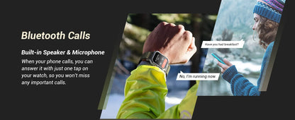 Blackview New Smart Watch 2.01'' HD Display Outdoor Men's Watches