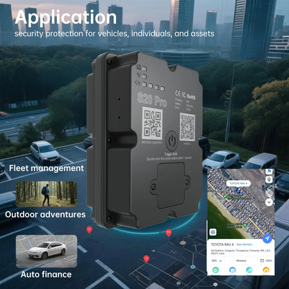 Hidden 4G GPS Tracker  for Car/Truck/Motorcycle with Paid App Alert & Geo-fencing