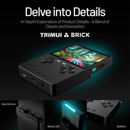 Trimui Brick Retro Handheld Gaming Console -