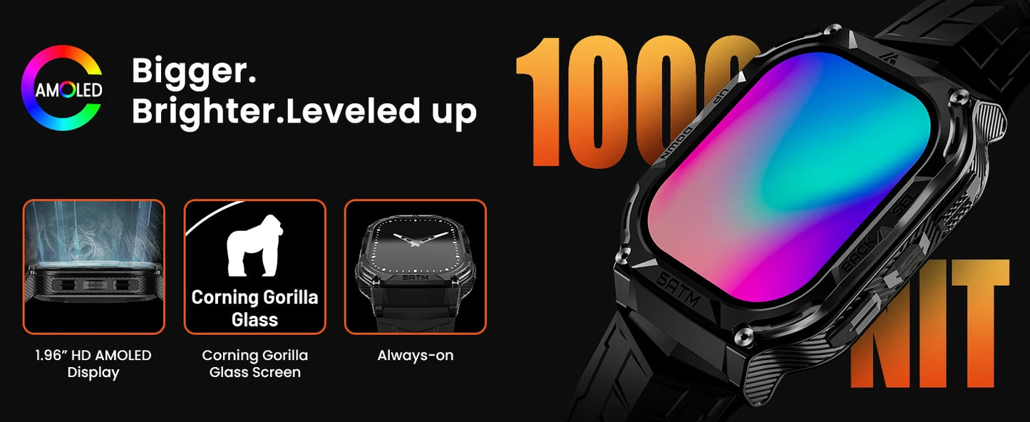 HIDAMEL M3E GPS Smart Watch For Men