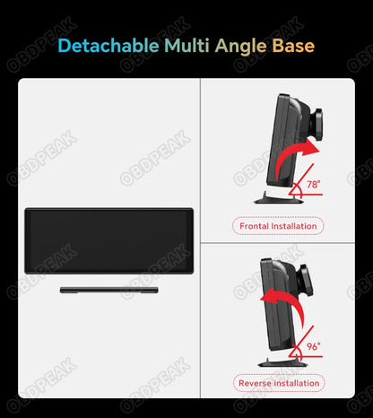 OBDPEAK T30 10.26“ Android 13  Ai Screen Carplay Android  Mirror Camera