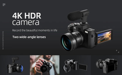NBD 4K Digital Cameras for Photography,48MP Camera,