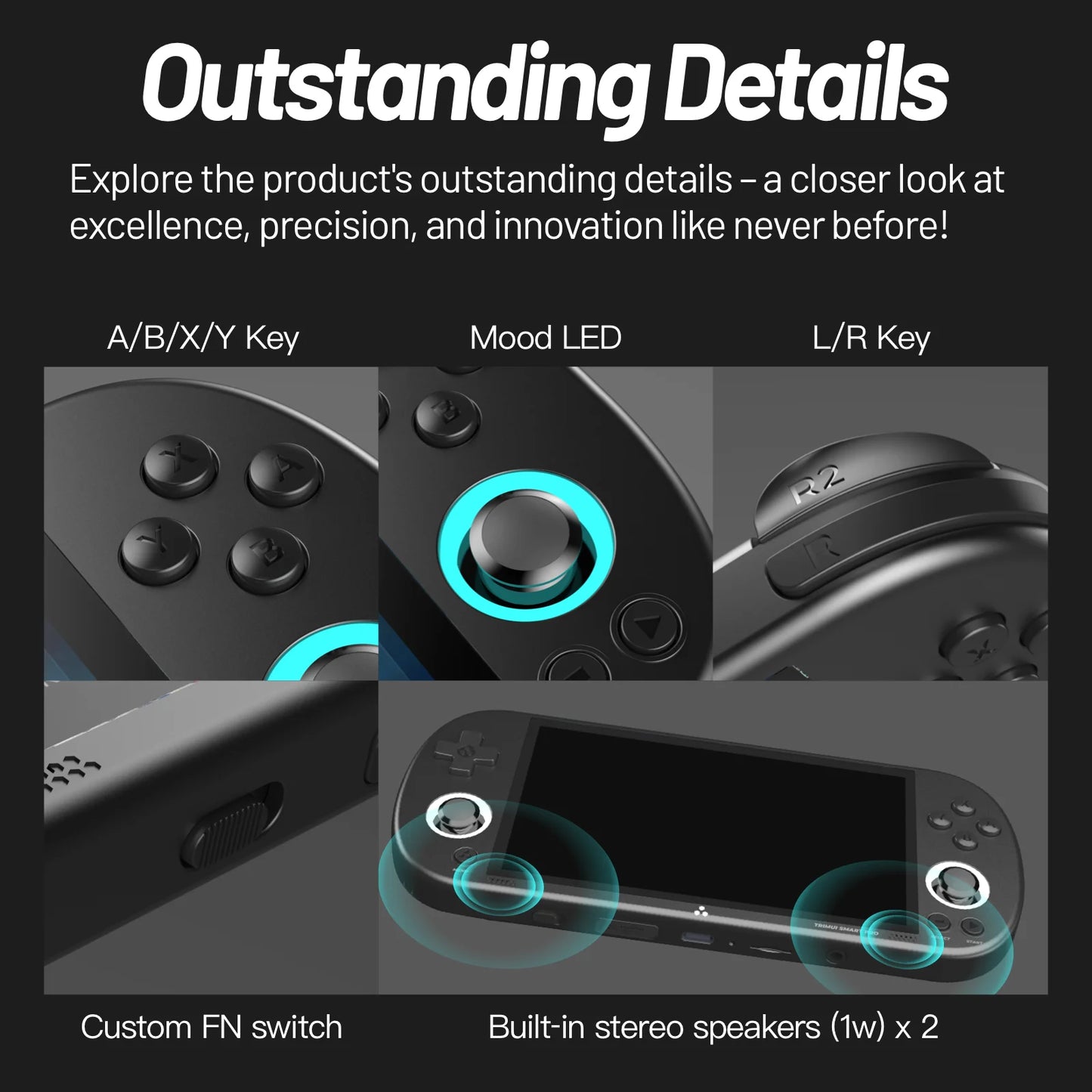 TRIMUI Smart Pro Retro Handheld Game Console 30,000+ Games,