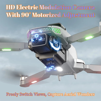 『GPS』S50 Pro Drone Toys, 2 Batteries, 4.5-inch Large Screen Remote, HD Camera: Capture & Record & Live View, Obstacle Avoidance