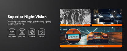 WOLFBOX I07 Dash  Cam