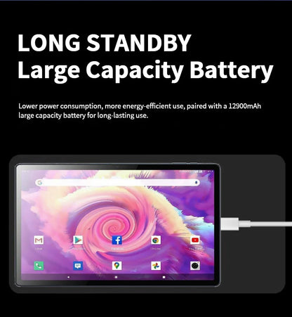 Ultimate 14-inch Android Tablet 2025: 10-Core Processor, 16GB RAM, 1TB ROM, 5G Wi-Fi & Bluetooth