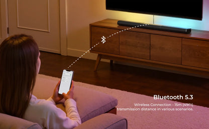 ULTIMEA Apollo S90 9.1ch Dolby Atmos Detachable Soundbar with RGB Light, APP Control, Home Theater Surround System for TV