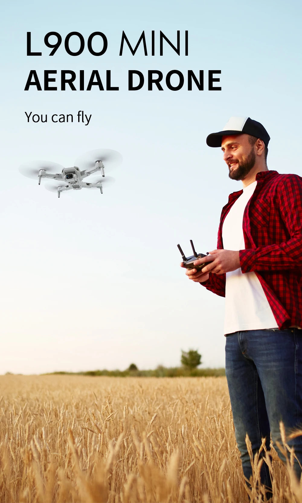 Drone L900 Pro 4K Professional Photography Quadcopter RC