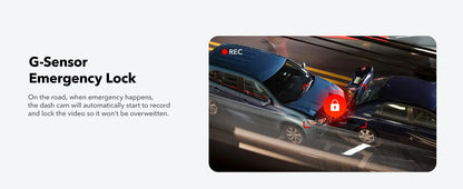 REDTIGER 3 Channel Car Camera 4k Dash Camera