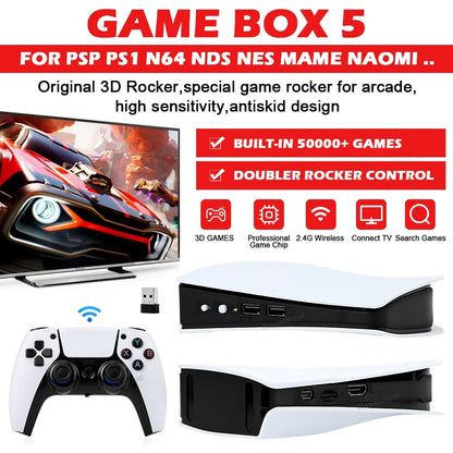 GB5 Video Game Console 256GB/128GB/64G 50000 + Retro Games