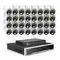 ANNKE 32CH 4K Ultra HD POE Network Video Security System 8MP H.265+ IP Camera Support Two Way Audio Human&Vehicle Detection 4MM